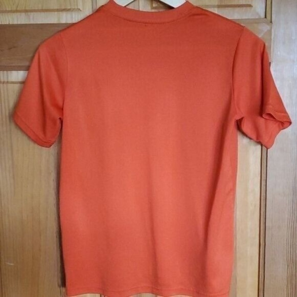 Nike Teen Dri-Fit Orange Logo Short‎ Sleeve Sz. M Tshirt - Picture 6 of 6
